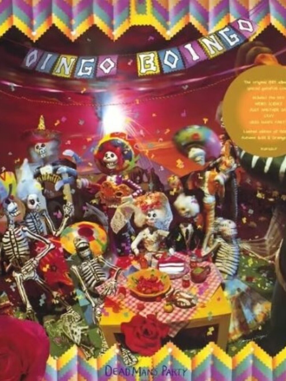 Oingo Boingo Dead Man's Party LP ~ Colored Vinyl ~ Ltd Ed of 500 ~ Brand New!